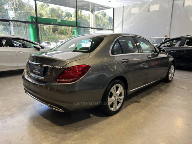 MERCEDES-BENZ - C 180 - 2018/2018 - Cinza - R$ 119.900,00