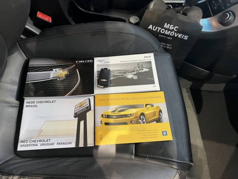 CHEVROLET - CRUZE - 2014/2014 - Preta - R$ 68.900,00