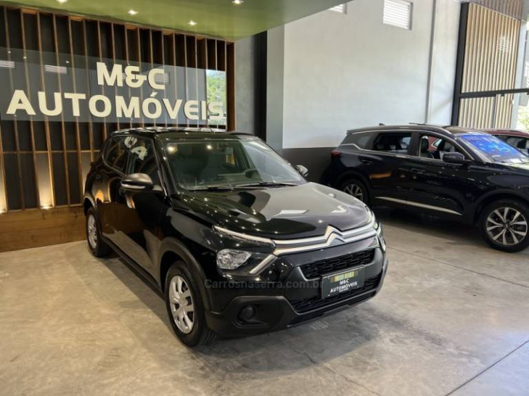 CITROËN - C3 - 2023/2024 - Preta - R$ 66.900,00