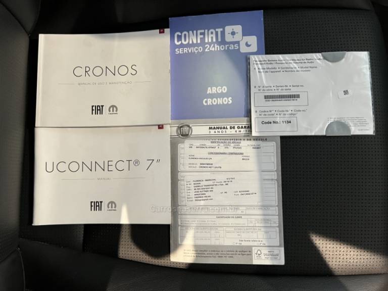 FIAT - CRONOS - 2019/2020 - Cinza - R$ 76.900,00