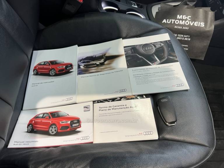 AUDI - Q3 - 2015/2016 - Branca - R$ 93.900,00