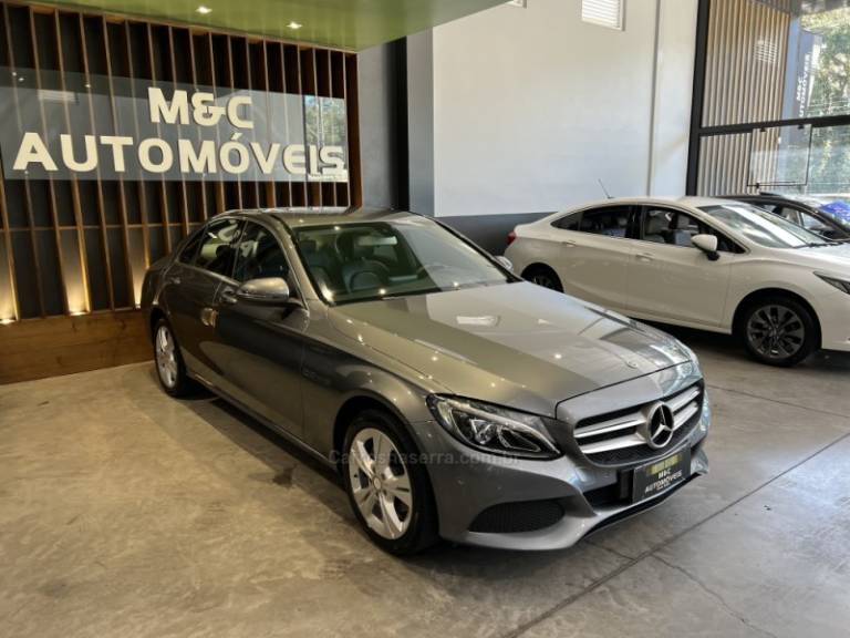 MERCEDES-BENZ - C 180 - 2018/2018 - Cinza - R$ 119.900,00