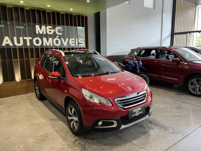 PEUGEOT - 2008 - 2018/2018 - Vermelha - R$ 65.900,00