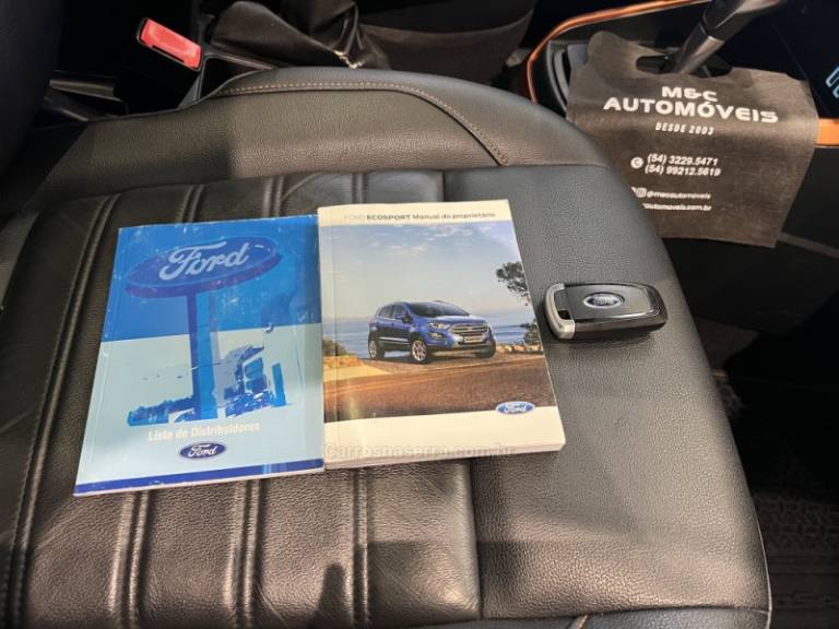 FORD - ECOSPORT - 2019/2020 - Preta - R$ 81.900,00