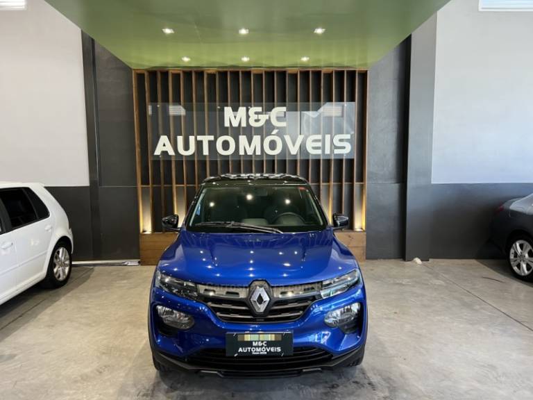 RENAULT - KWID - 2022/2023 - Azul - R$ 57.900,00
